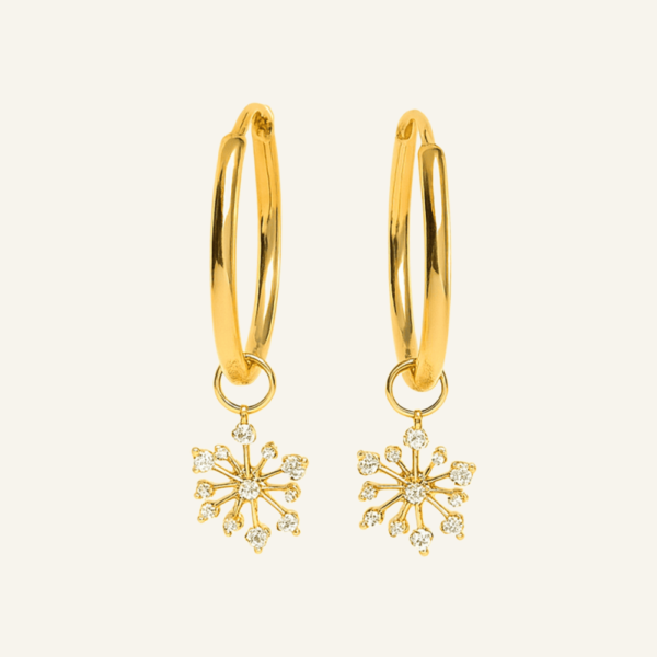 Aurelia Snowburst Studs